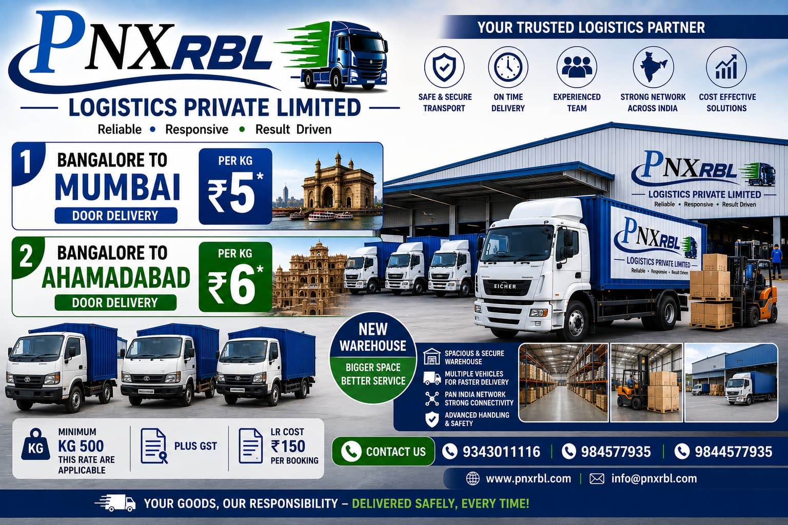 PNX RBL Promotional ₹5/kg Rate Card